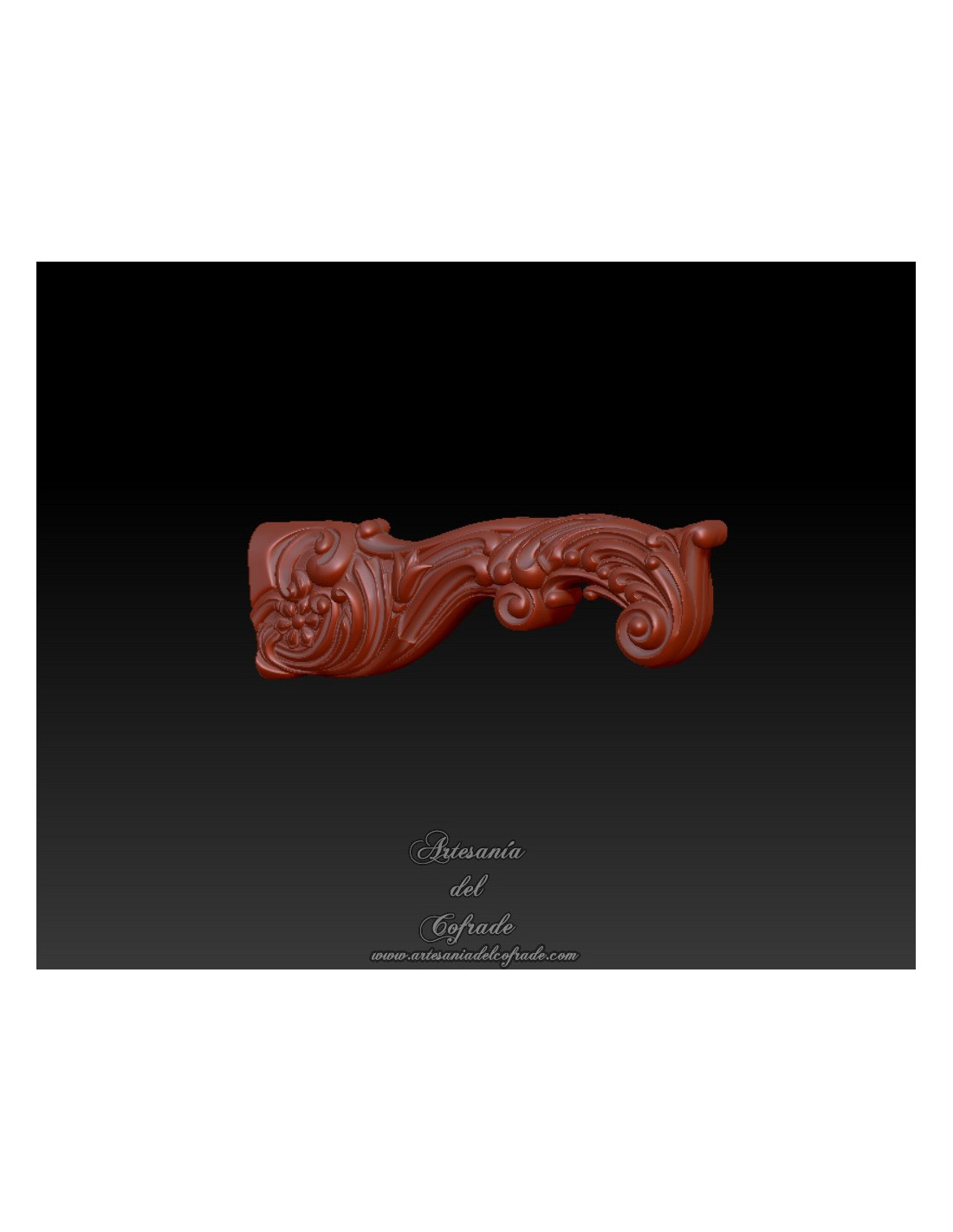 Maniguetas 3D para modelismo cofrade de 5 cm en resina artesanal